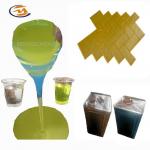 2500Cps Mold Making Polyurethane Liquid Rubber For Concrete Stamp Casting for sale