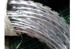 China Antirust Blade Barbed Wire Anti Oxidation Electro Galvanized supplier
