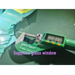 Polygon 100um Thickness Sapphire Optical Window Wafer Chemical Resistance for sale