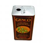4L Vintage Olive Oil Tins 4  Color 0.25mm Packaging Tin Cans for sale