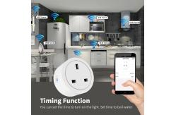 China Electric Power Strip Wifi Smart Socket Compatible With Tuya Smart UK Standard supplier