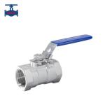 Stainless Steel Screw End Ball Valve CF8 CF8M 1000WOG 1PC Type Threaded Ball Valve for sale