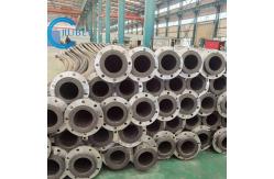 China Wear Resistant UHMWPE Pipe With Flanged Connections And Accessories supplier