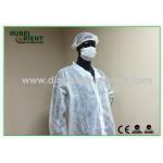 Non-Woven Adult Version/MP Material Disposable Lab Coats Protective Lab Coat for sale