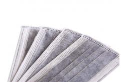 China 4 - Layers Disposable Dust Mask Elastic Ear Loops For Easy Wearing supplier