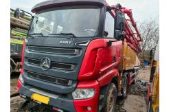 China 2021 Used 56m Concrete Pump Truck with Sany Self-Made Chassis Diesel Powered supplier
