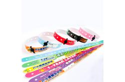 China Get Noticed with PVC Wristbands Perfect for Events and Festivals supplier