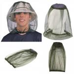 Outdoor Fishing Cap Anti Mosquito Net For Face Mosquito Insect Repellent Hat Bug Mesh Head Net Face Protector Travel Cam for sale