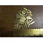 Compound Blanking Brass Stamping Parts Thick Small Input Connecter Parts for sale