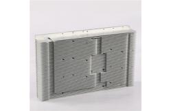China Computer Cooling Metal Heatsink Silver Brass Anodized Surface Treatment supplier