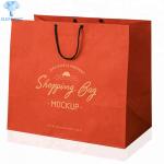 OEM ODM Recycled Cosmetic Gift Bags With Handles Biodegradable for sale