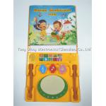Music drum toy Drum , Intellectual Funny Nursery Rhyme Play A Sound Book