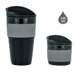 Portable 12oz BPA Free Silicone Collapsible Travel Cup for sale