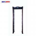 Outdoor Walk Through Security Metal Detector Gate Light Weight ABS Material for sale