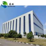 Long Span Structure Steel Engineering Building Galvanized Or Painted Steel Frame Surface