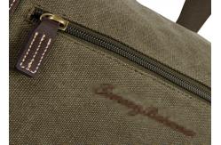 China Garment Washed Canvas Fabric / Heavy Cotton Fabric Tear - Resistant supplier