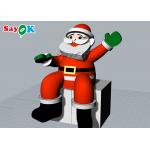 2m Inflatable Holiday Decorations Christmas Sitting Santa for sale