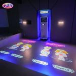 Mobile Coin Operated Interactive Floor Projection System Plug and Play Design