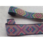 Customized Silicone Dots Jacquard Elastic Band Colorful Printed OEKO SGS BV for sale