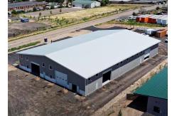 China Modern Steel Structure Residential Commercial Industrial Buildings With Eps Rock Wool Insulation supplier
