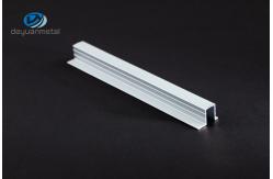 China 6063 Aluminum U Profiles 160Mpa Tensile For Multiapplication supplier