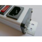 Horizontal Six Outlet PDU Power Distribution Unit , Network Rack Power Strip