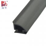 12.5*10mm PVC Rubber Strip TPE Anti Collision For Sliding Door Black Color for sale