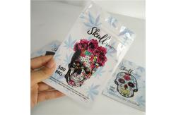 China 3.5g Custom Mylar Bags Aluminum Foil Packaging For Weeds / Herbal / Pills supplier