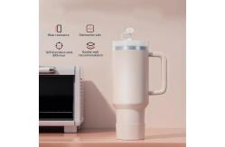 China Double Wall 304 Stainless Steel 40oz Tumbler Cups With Handle supplier