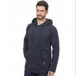 Navy Blue Fire Retardant Sweatshirt With Zipper CAT2 S - 5XL for sale