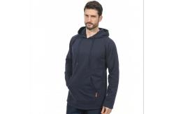 China Navy Blue Fire Retardant Sweatshirt With Zipper CAT2 S - 5XL supplier
