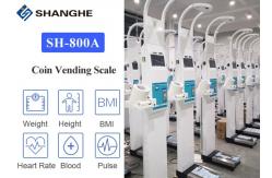 China ultrasonic bmi machine with printer , 20 - 210 cm heart rate measuring machine supplier