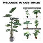 Green Monstera Artificial Potted Floor Plants 180cm Height