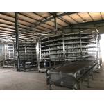                  Bread Cooling Tower with Plastic PP Material Belt in 500mm Width for Cooling Down The Bread              for sale