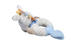 China Handheld Newborn Plush Toys Delicately Stuffed Material Soft Feeling supplier
