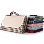 Ripstop Family Picnic Blanket With Thick Waterproof PVC Backing