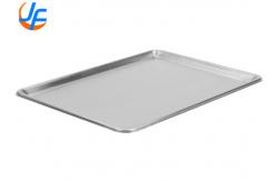 China RK Bakeware China Aluminum Rectangular Cookie Baking Tray , Cookie Sheet Pan supplier