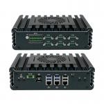 Quad Core IBOX-3126 Mini PC 3*Intel I225-V 2.5G LAN Industrial Workstation for sale