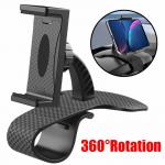 Rearview Mirror Car Dashboard Mobile Holder 360 Degree Rotating 7 inches