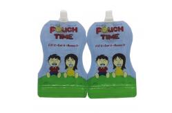 China Custom Printed ECO Friendly Biodegradable Foil Stand Waterproof Liquid Pouch with Spout supplier