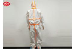 China Anti Liquid Taped Seam Disposable Protective Coverall supplier