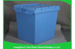 China New PP Plastic Attached Lid Containers Logistic Space Saving Easy Transportation supplier