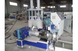China Recycled Die Face Cutting Granule Single Screw Extruder supplier