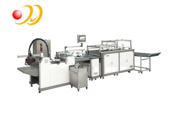 Industrial Semi - Automatic Case Making Machine Horizontal Thermoplastic Phone