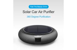 China HOMEFISH OEM Car Air Purifier 2023 Ionizer HEPA Solar Car Air Purifier supplier