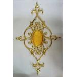 Durable Plastic Georgian Bar Flower Screw Fixed Decorative Window Door Glass Grille Component for sale