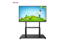 China Movable Interactive Whiteboard Stand With Wheels And Mount For Interactive Flat Panel supplier