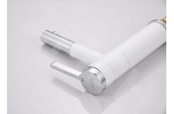 China Vacuum Plating Chrome Plated Wash Basin Faucet With Aerator supplier