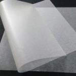 57gsm 60gsm Glassine Paper Blue White Release 0.046mm White Self Adhesive for sale