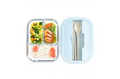 China Meal Prep BPA Free 960ml Borosilicate Glass Food Container supplier